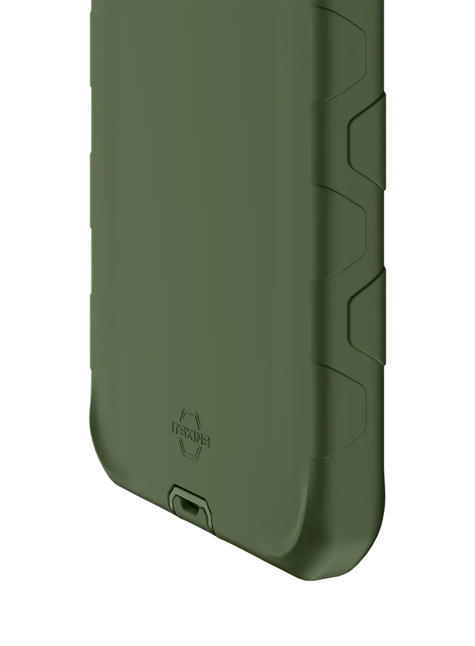 Itskins Supreme Solid iPhone 13 Pro Cover - Olive Green - Tashqila Itskins Supreme Solid iPhone 13 Pro Cover - Olive Green - Tashqila